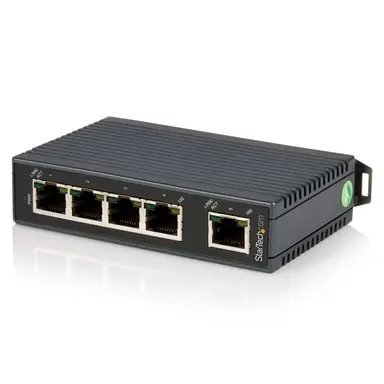 StarTech.com Expand Your Network Connectivity with This Rugged Unmanaged Network Switch - Fas