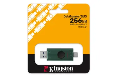 Kingston 256GB USB-a + USB-C 3.2 Gen 1 Datatraveler DUOG2, image 7