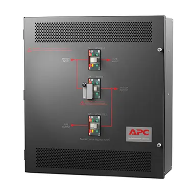 APC BY Schneider Electric APC Maintenance Bypass Panel 10-15KVA 208V Wallmount, image 4