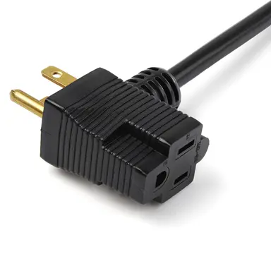 StarTech.com 3 ft Piggyback Power Extension Cord, image 7