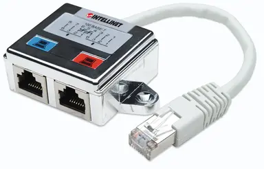 Modular Distributor - Networking / Ports Qty: 2 - Allows You to Only Lay One Cab