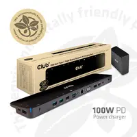 Club 3D B.V USB Gen 1 Type C Triple Display Dock IS AN All-In-One Solution with Video Ports, image 3