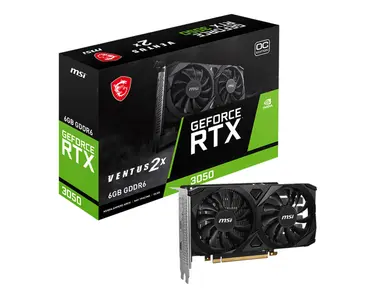 MSI Computer Rtx 3050 Ventus 2X 6 GB OC