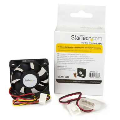 StarTech.com Add Additional Chassis Cooling with a 50MM Ball Bearing Fan - PC Fan - Computer, image 6