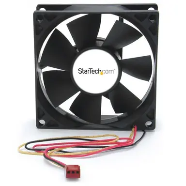 StarTech.com Add Additional Chassis Cooling with a 80MM Ball Bearing Fan - PC Fan - Computer