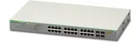 Allied Telesis 24-Port 10/100/1000T Websmart Switch with 4 SFP Combo Ports and PoE+, image 3
