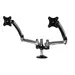 Peerless Industries Dual Monitor Desktop Arm Mount for up to 38 in Monitors - Black - Tilt +45/-90 DE, image 5