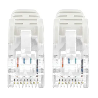 Intellinet Cat6a U/UTP Slim Network Patch Cable, 0.5 FT., White, image 8