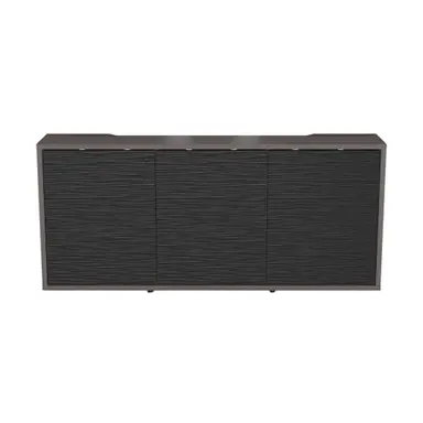 Middle Atlantic C3 Series Hpl Woodkit 3 Bay 32 Inches High Asian Night with Black Metalwave D, image 4