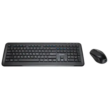 Targus KM610 - Keyboard, Mouse - Qwerty - Wireless - USB - Black