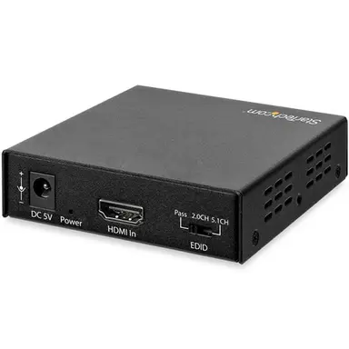 StarTech.com 4K HDMI Audio Extractor Separates Audio from HDMI Signal for Output to Digital O, image 3
