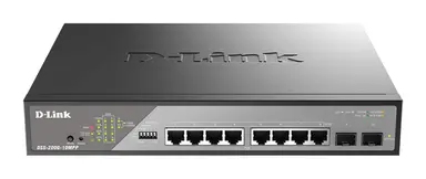 D-Link Systems D-Link Series 10-PORT 1 GB Surveillance POE Switch, image 2