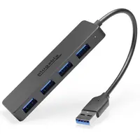 Plugable Technologies Plugable 4-Port USB Hub 3.0, USB Splitter for Laptop, Compatible with Windows, image 3