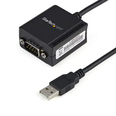 StarTech.com 1-Port Ftdi USB to Serial RS232 Adapter Cable with Com Retention - TAA, image 4