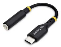 StarTech.com 5 in (12.7CM) USB-C to 3.5MM TRRS Headphone/Headset Jack Audio Adapter, USB C Aux, image 3