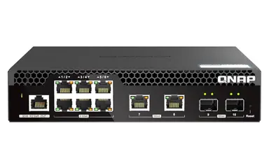 Qnap Rackmount Switch Management Switch 6 Port 2.5GBPS 2 P