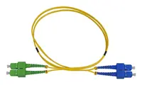 Intellinet 1 M SC to SC UPC Fiber Optic Patch Cable, 2.0 MM, Duplex, Ofnr, Singlemode Bif, image 3