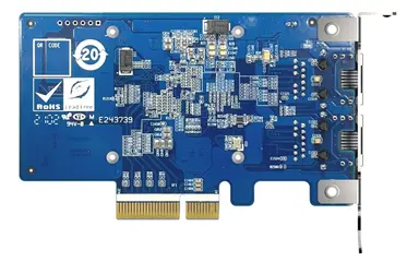 Qnap Dual-Port (10GBASE-T) 10GBE Network Expansion Card Intel X710 PCIE GEN3 X4, image 6