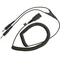 Jabra PC Cord - QD to 2X3.5MM, image 3