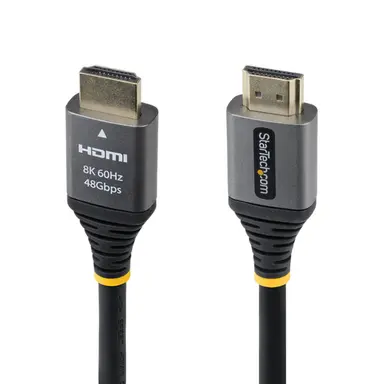 StarTech.com HDMI 2.1 Cable Delivers 8K60HZ/4K120HZ W/HDR10+; Certified Ultra High Speed HDMI, image 4
