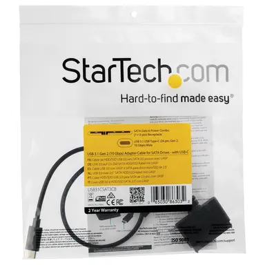 StarTech.com Connect to a 2.5 in SATA SSD or HDD to Your USB-C Laptop - Not Compatible with 3., image 8