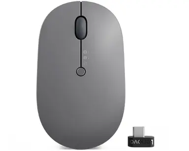Lenovo GO Multi-Device Wireless Mouse (gray), image 4