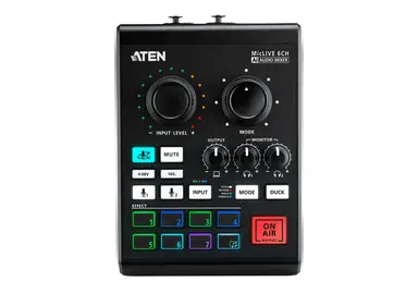 Aten Miclive 6-CHANNEL AI Audio Mixer, image 7