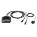 Aten 2-PORT USB-C 4K Displayport Cable Switch with Remote Port Selector, image 5