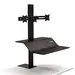 Fellowes Lotus VE Sit-Stand Workstation - Dual, image 5