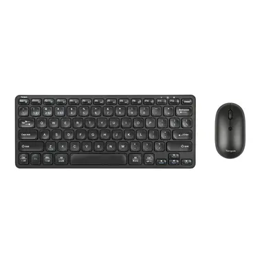 Targus Antimicrobial Compact Keyboard and Compact Mouse Bundle AKB862 + AMB581 Black