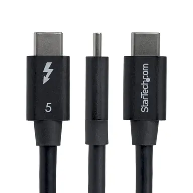 StarTech.com Certified Thunderbolt 5 Cable Supports Bidi 80GBPS/8K 60HZ/240W PD; Ideal for HI, image 3