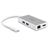 StarTech.com USB-C Travel Dock W/ 4K 30HZ HDMI Video Display, 2X USB-a 3.0, Gbe, 60W PD Pass, image 3