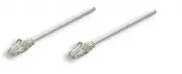Intellinet Patch Cable Cat 5E UTP Gray 0.5 ft Snagless Boot, image 3