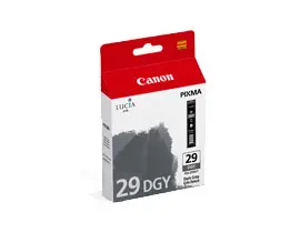 Canon Inkjet PGI-29 Dark Gray Ink Tank - Cartridge - for the Pixma PRO-1 Inkjet Photo Printer