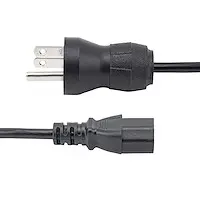 StarTech.com 15 ft (4.5 m) 18AWG Hospital Grade Power Cord W/ NEMA 5-15P and IEC C13 Connectors, image 5