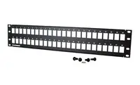 Legrand Dat 48 Port Keystone Jack Panel Flat 2RU, image 3