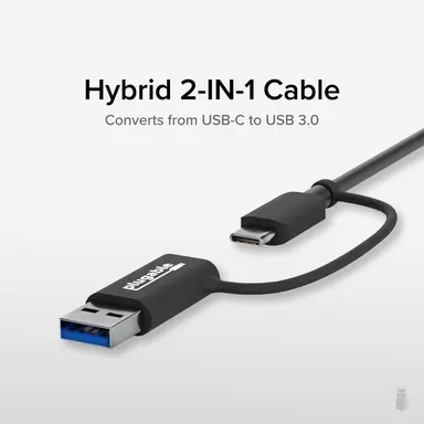 Plugable Technologies Plugable 2.5G USB-C and USB to Ethernet Adapter-Dual-Connector 2-in-1 USB-C, image 8