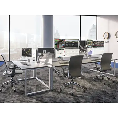 Chief Manufacturing Kontour K1C Quad 2X2 Monitor Dynamic Column Mount, image 7