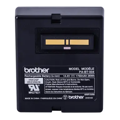 Brother International Corporat Li-Ion BATTERY: Rechargeable TD2320D TD2350D TD2350DSA
