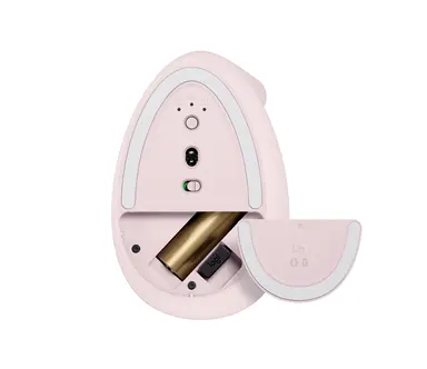 Logitech Lift Vertical Ergonomic Mouse - Rose, image 7