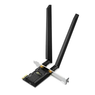 Omada Networks BY TP Link AXE5400 Tri-Band Wi-Fi 6E Bluetooth Pci Express Adapter SPEED: 2402 Mbps AT 6 GH