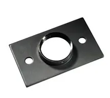 Peerless Industries Structural Ceiling Plate - Black- Unit Has 1 1/2IN 11.5 NPT Fitting for Attachme