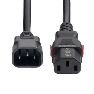 StarTech.com 10 ft (3M) Power Extension Cord, PDU Style IEC 60320 C14 to Locking C13, PDU Powe, image 8