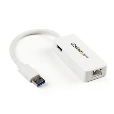 StarTech.com Add a Gigabit Ethernet Port and a USB 3.0 Pass-Through Port to Your Laptop Throu, image 4