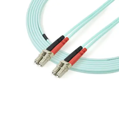 StarTech.com 2M (6.6 ft) OM3 Multimode LC/LC-UPC Fiber Cable; 1/10/40/100 Gbps Full Duplex; 50, image 7