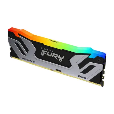 Kingston 24GB 8400MT/S DDR5 CL40 Cudimm Fury Renegade RGB Silver XMP, image 3