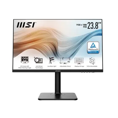 MSI Computer LED Backlight - Flat - 24INCH - 1920 X 1080 - 250CD / M2 - 5MS