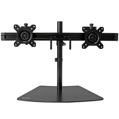 StarTech.com Save Desk Space by Mounting Two Monitors Horizontally with This Dual Monitor Sta