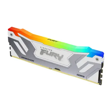 Kingston 24GB 8400MT/S DDR5 CL40 Cudimm Fury Renegade RGB White XMP, image 3