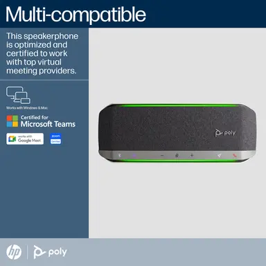 HP Poly Sync 40 Microsoft Teams Certified Speakerphone, image 7